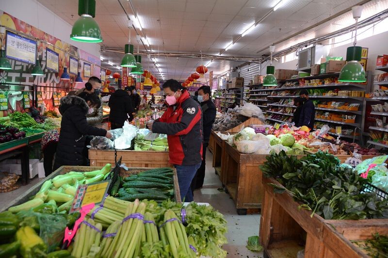 山东聊城:乡村超市生活商品充足 价格稳定